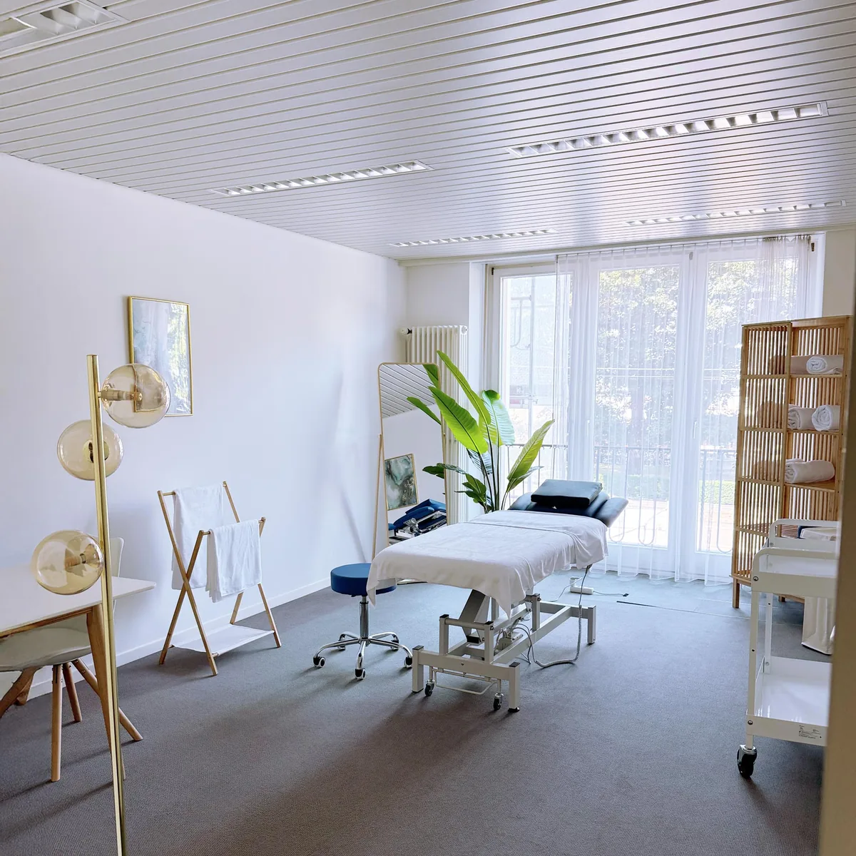 Praxisraum des Massage Zentrum Bassersdorf